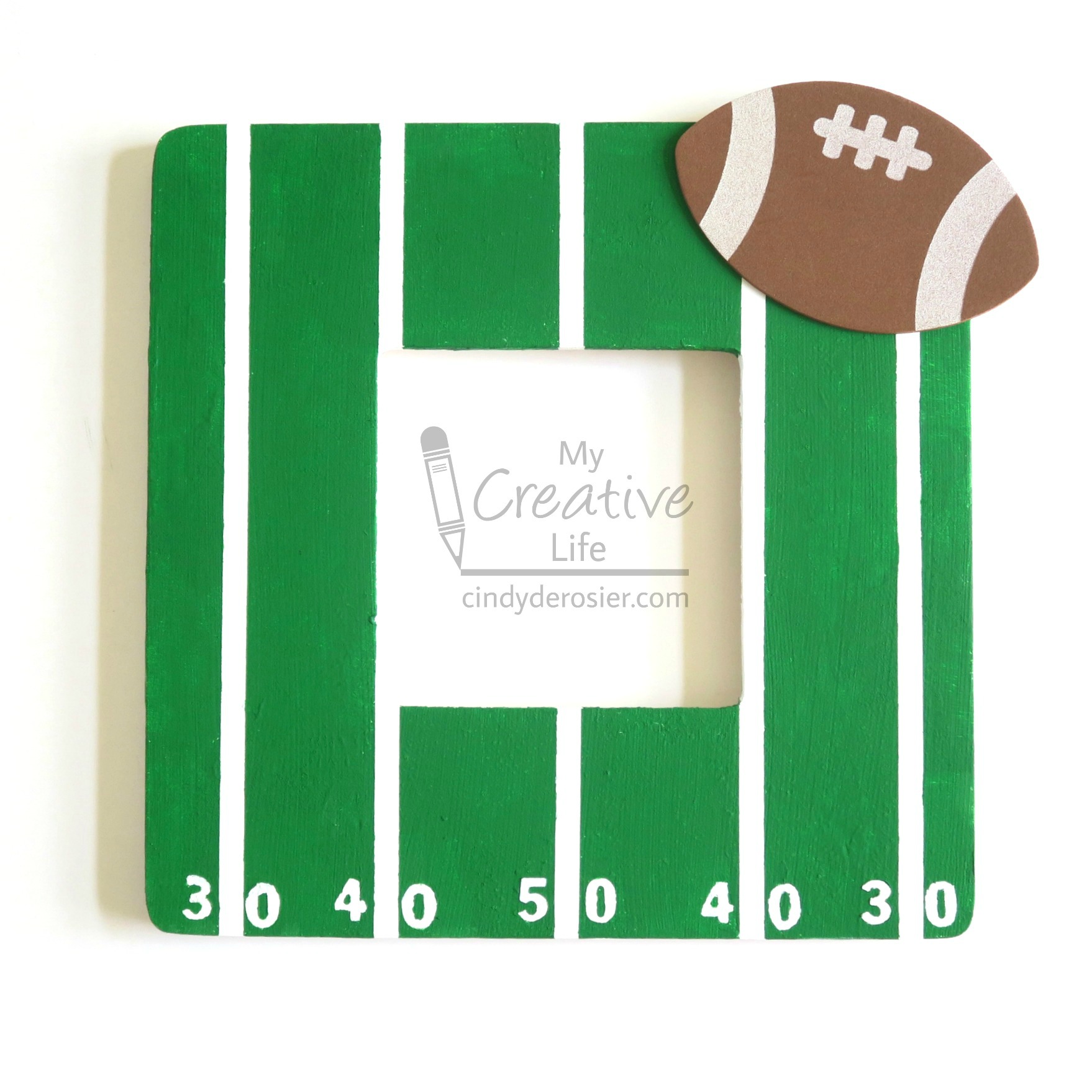 Football Photo Frame Fun Family Crafts