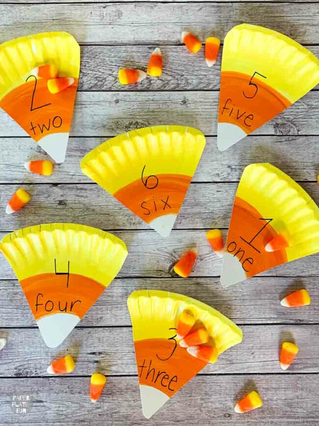 Candy Corn Counting Fun Family Crafts