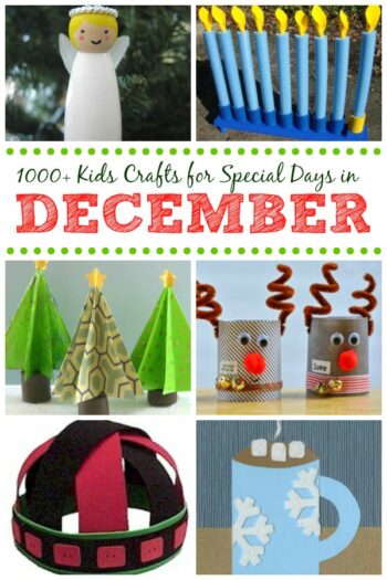 Kids Crafts for Special Days in December | Fun Family Crafts