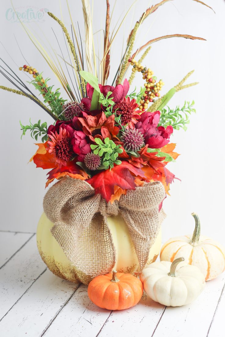 Pumpkin Centerpiece | Fun Family Crafts