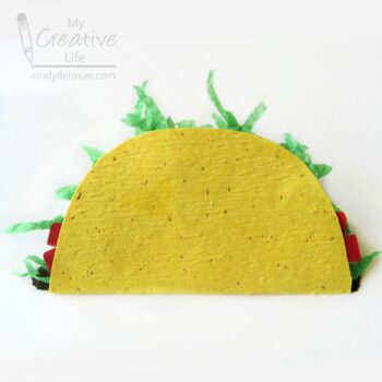 Paper Taco Craft | Fun Family Crafts