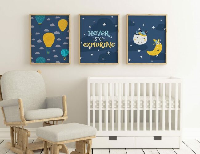 Baby Boy Nursery Printables | Fun Family Crafts