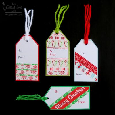 Washi Tape Gift Tags | Fun Family Crafts