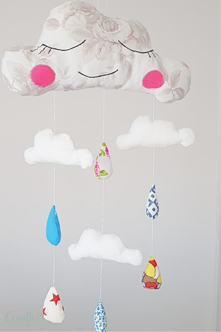 Stuffed Cloud Mobile | Fun Family Crafts