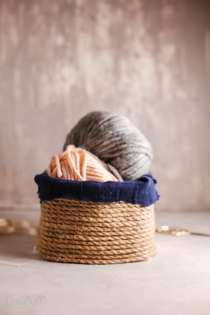 Crafting Rope Boxes Rope Basket | Fun Family Crafts