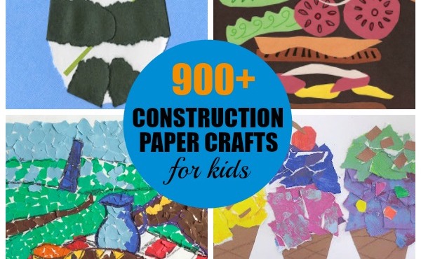 Construction Paper Crafts For Kids