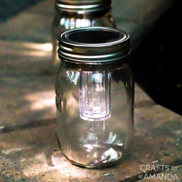 Mason Jar Solar Light | Fun Family Crafts