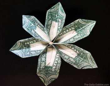 3 Dollar Origami Flower | Fun Family Crafts