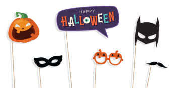Halloween Photo Booth Printables | Fun Family Crafts