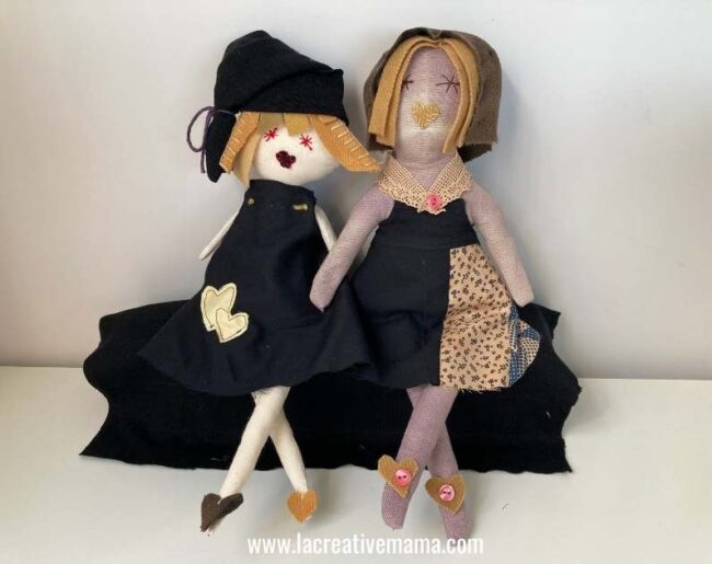 Fabric Scrap Rag Doll | Fun Family Crafts