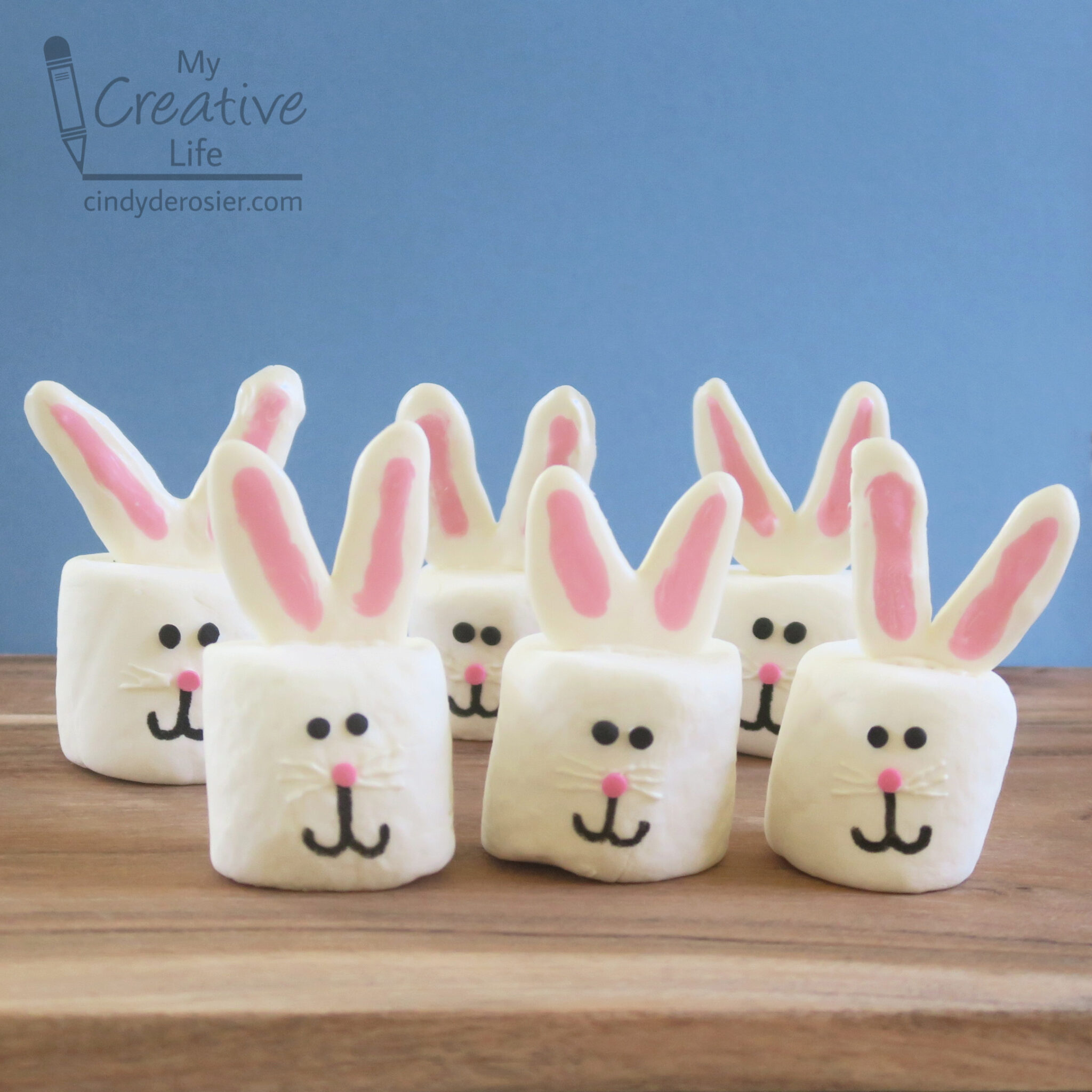 Marshmallow Bunnies | Fun Family Crafts