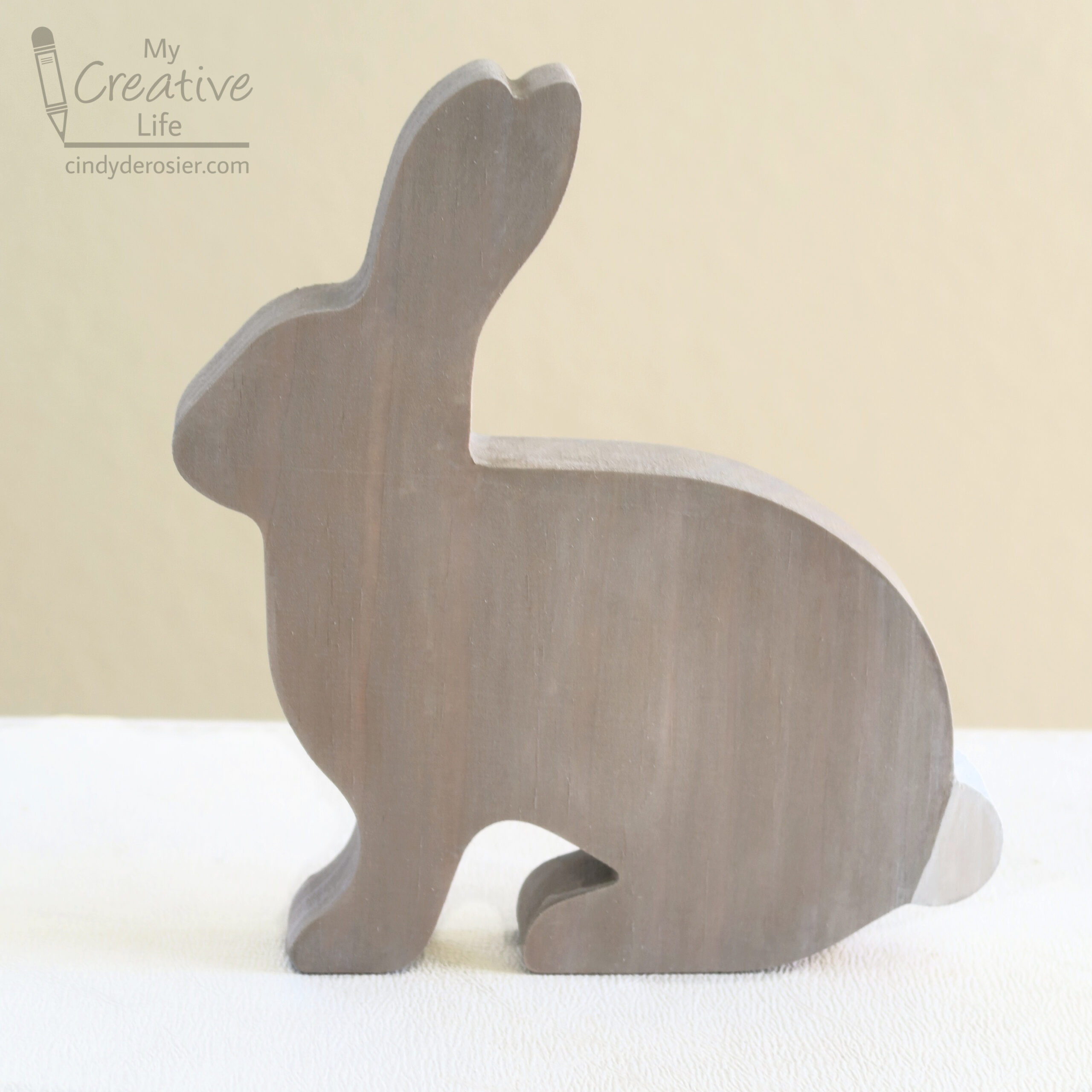 Wood Bunny | Fun Family Crafts