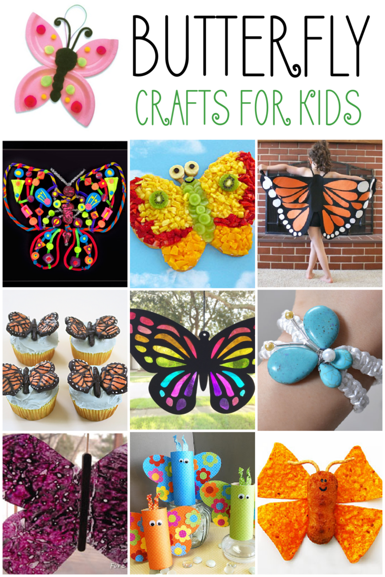 Butterfly Crafts and Recipes Fun Family Crafts