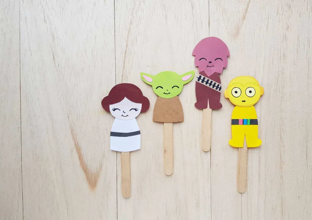 Star Wars Puppets Fun Family Crafts