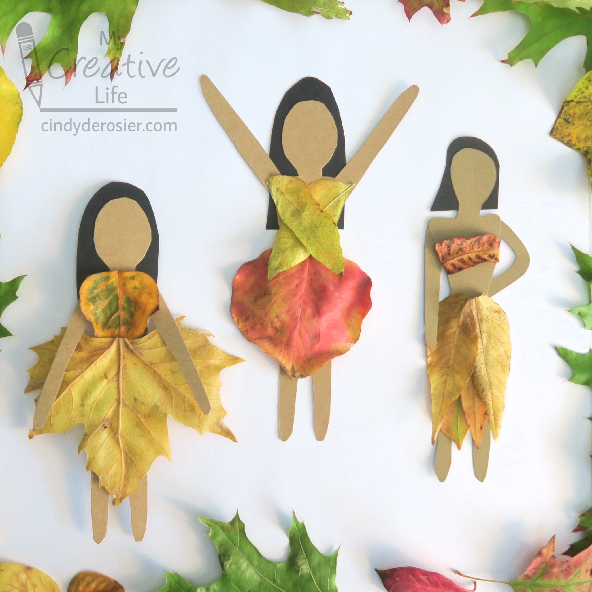Fall Leaf Fashion Fun Family Crafts