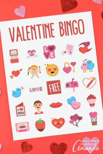 Printable Valentine Bingo | Fun Family Crafts