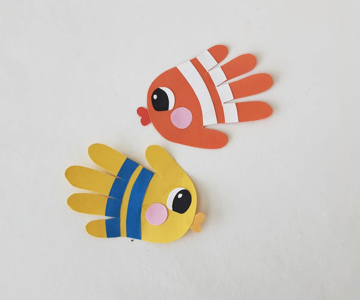 Handprint Fish | Fun Family Crafts